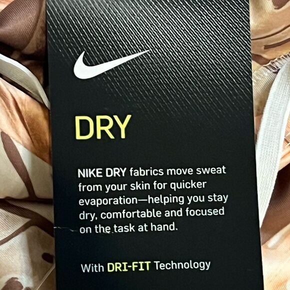 NWT Nike Tropical Print High Rise Crop Leggings - Size XL - Picture 8 of 12